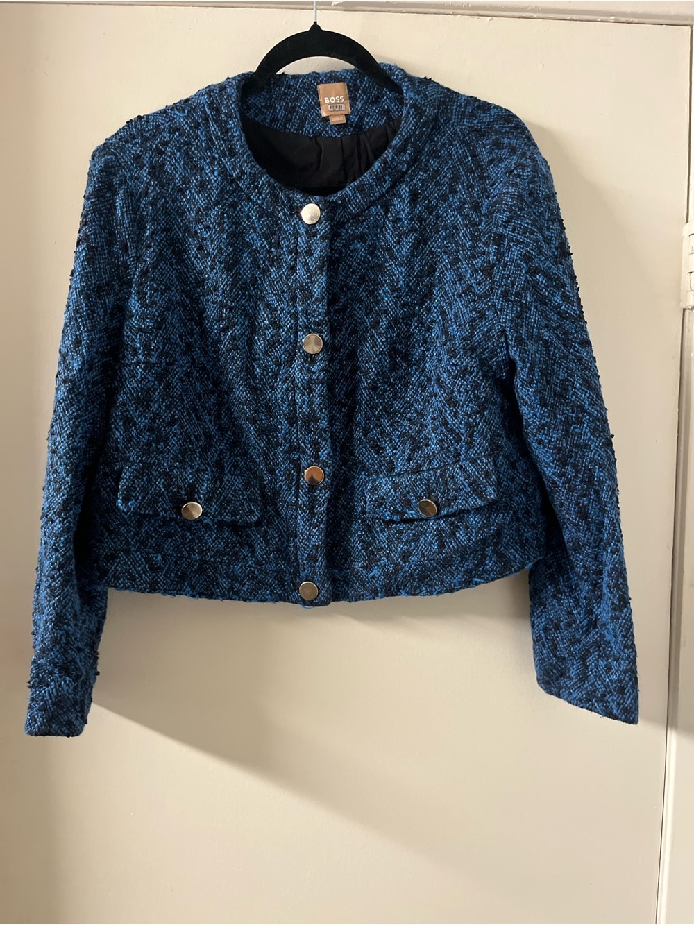 Boss Blue Suit Jacket Size 10